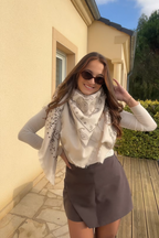 Echarpe BANDANA Beige