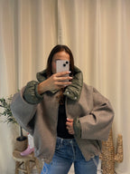 Manteau EDEN Taupe