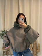 Manteau EDEN Taupe