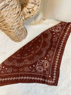 Foulard BANDANA marron
