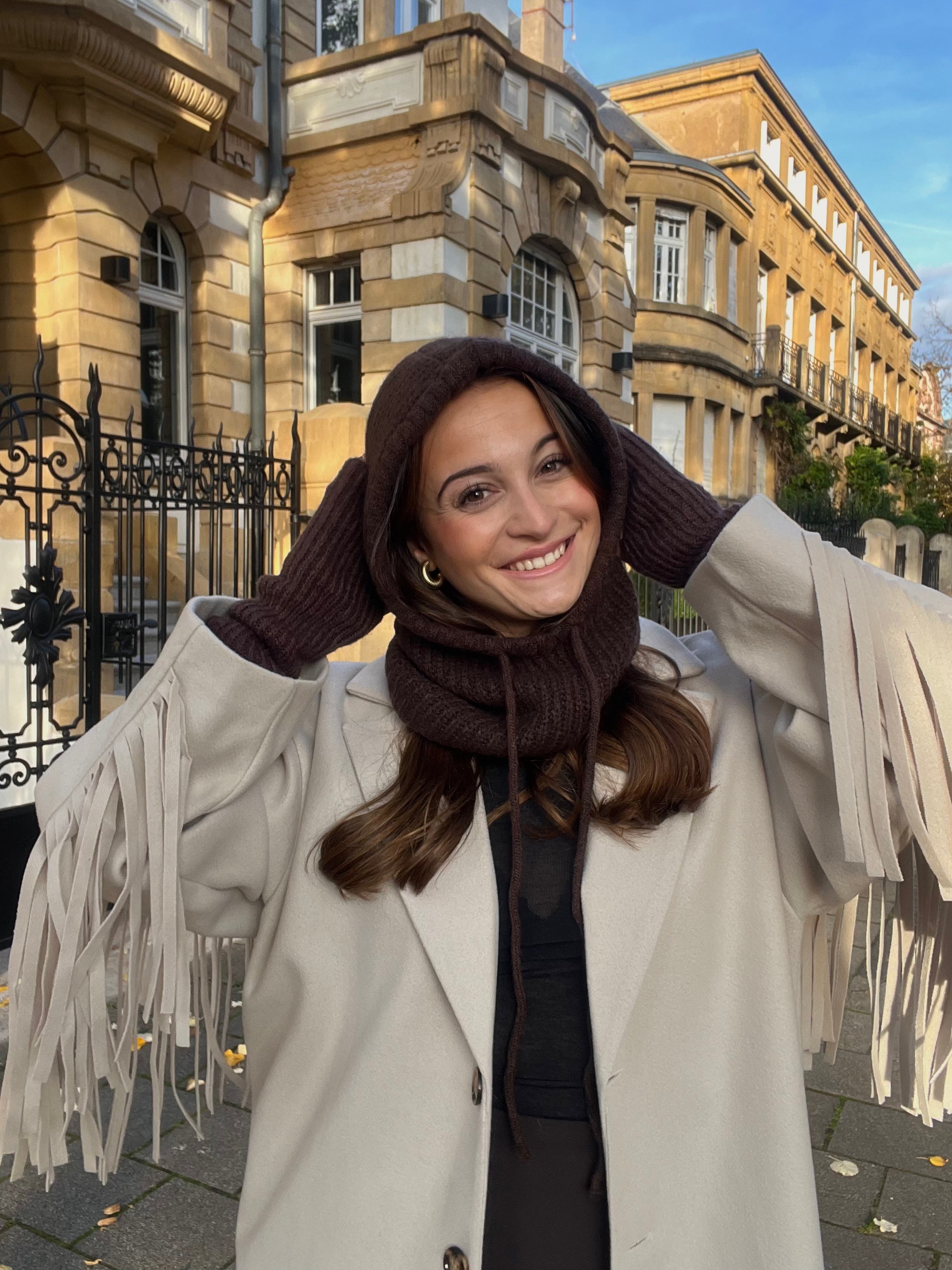 Cagoule Moon chocolat