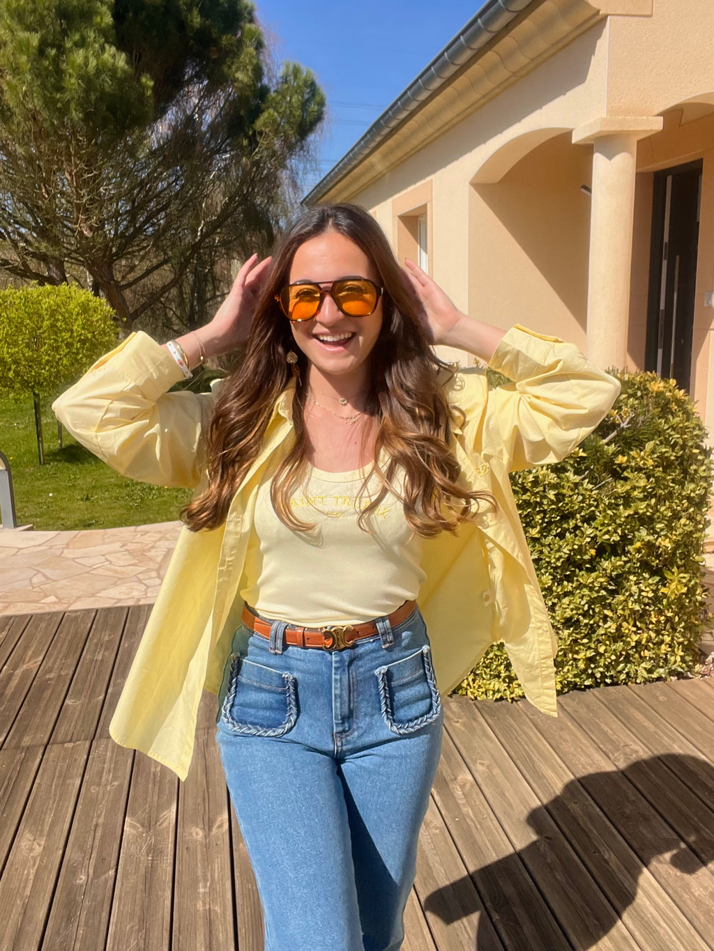 Ensemble Saint Tropez JAUNE