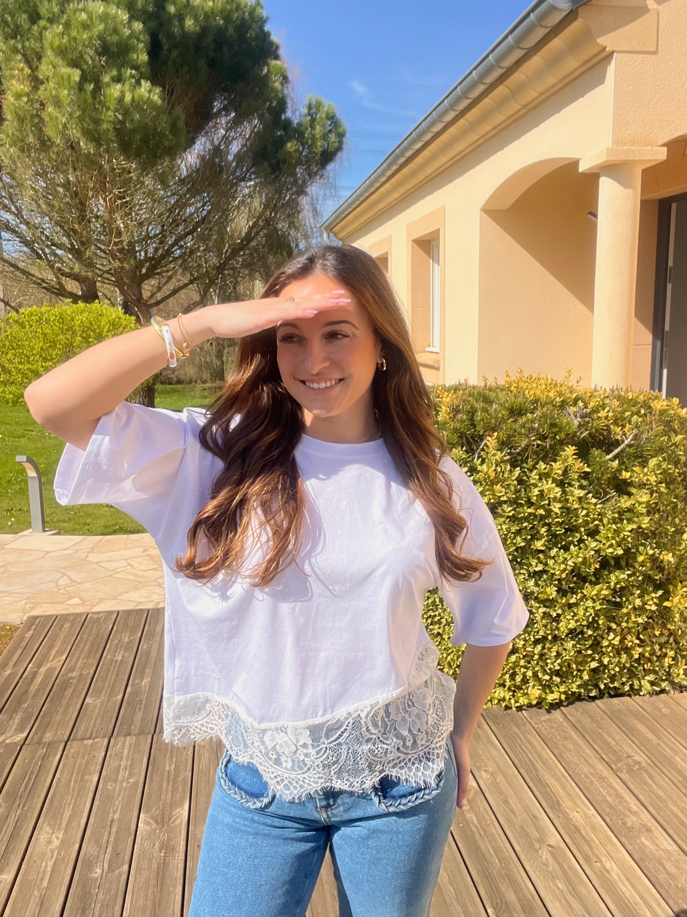 Tee-shirt Dolce Blanc